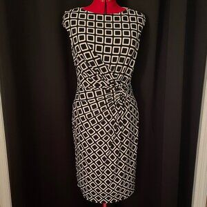 Ralph Lauren Black and White Dress